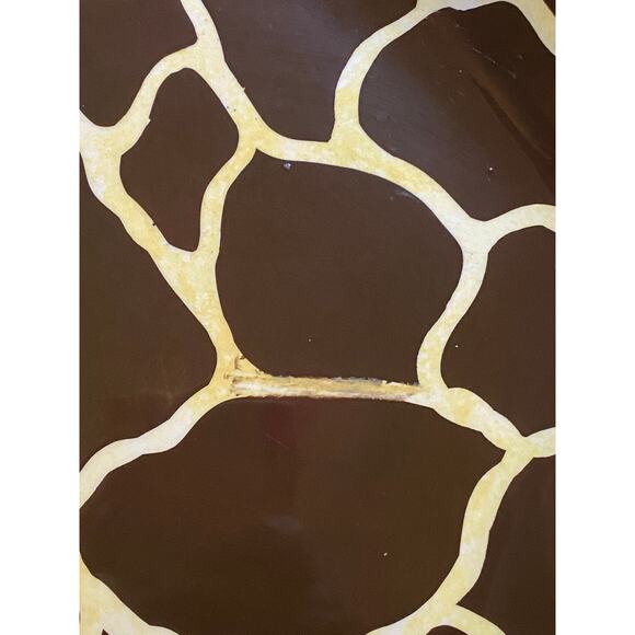 Roscher Giraffe Collection Octagon 9” Dinner Plate Dishwasher & Microwave Safe - Picture 13 of 13